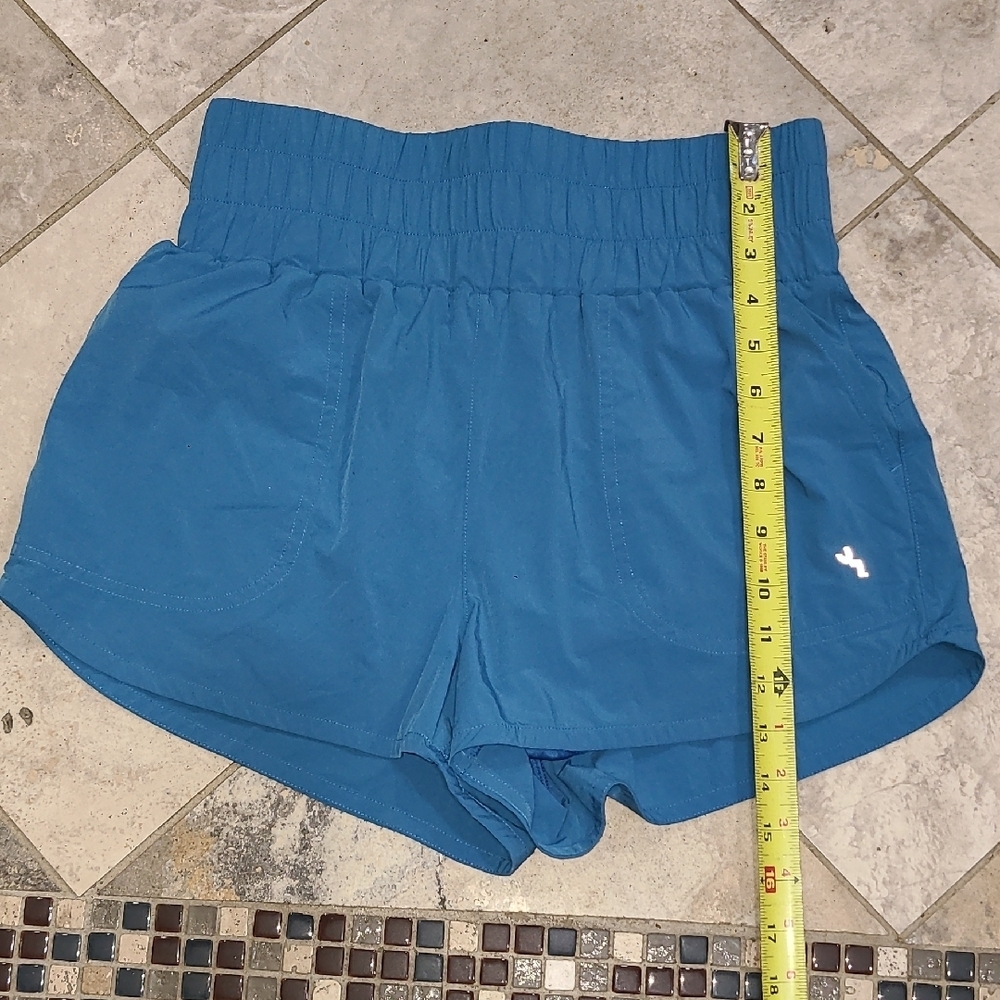 JoyLab Women's Athletic Shorts in Blue - Picture 3 of 10